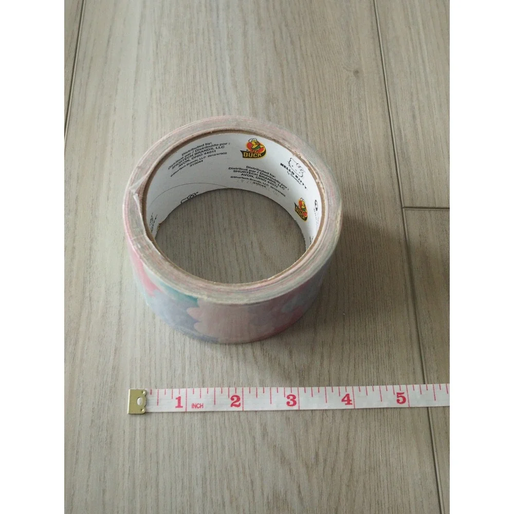 Duck Brand Hello Kitty Cloud Pastel Pink Blue Duct Tape Craft Sanrio 1.88in